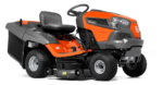 HUSQVARNA TC 242 T mit Schneeschild 120Plus & Gartentraktoren Anhänger 275 – Bild 4