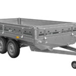 2-achsiger Anhänger 304×153 UNITRAILER SOLID 300/2, zulässiges Gesamtgewicht 750 kg
