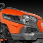 HUSQVARNA TC 242 T mit Schneeschild 120Plus & Gartentraktoren Anhänger 275 – Bild 7