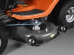 HUSQVARNA TC 242 T mit Schneeschild 120Plus & Gartentraktoren Anhänger 275 – Bild 9