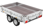 Zweiachsanhänger 254×151 mit Unitrailer Vollgummirädern 250/2 dmc 750 kg – Bild 2