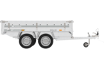 Zweiachsanhänger 254×151 mit Unitrailer Vollgummirädern 250/2 dmc 750 kg – Bild 8