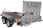 Bauanhänger für den Transport eines Minibaggers – UNITRAILER STARK 3 260 – Bild 3
