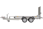 Bauanhänger für den Transport eines Minibaggers – UNITRAILER STARK 3 260 – Bild 5