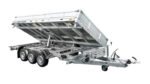 3-ACHSIGER HYDRAULISCHER KIPPANHÄNGER 400×200 UNITRAILER TASKER 400/3C 3500 KG – Bild 7