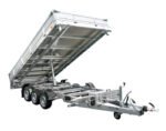 3-ACHSIGER HYDRAULISCHER KIPPANHÄNGER 400×200 UNITRAILER TASKER 400/3C 3500 KG – Bild 9