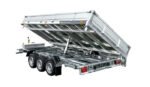 3-ACHSIGER HYDRAULISCHER KIPPANHÄNGER 400×200 UNITRAILER TASKER 400/3C 3500 KG – Bild 6