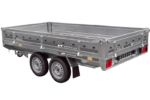 2-achsiger Anhänger 304×153 UNITRAILER SOLID 300/2, zulässiges Gesamtgewicht 750 kg – Bild 4