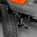 HUSQVARNA TC 242 T mit Schneeschild 120Plus & Gartentraktoren Anhänger 275 – Bild 10